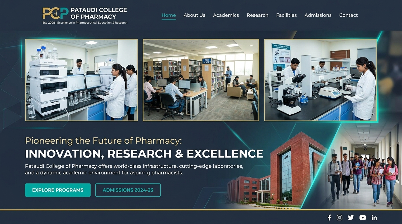 Pataudi College Banner